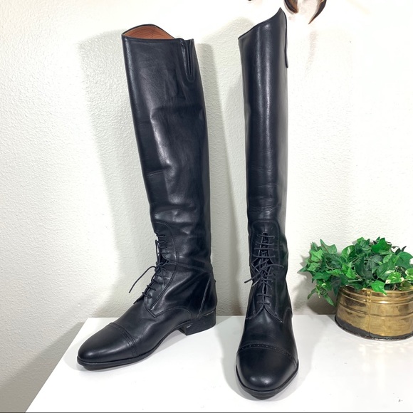 Ariat Equestrian English Riding Tall Boots Leather - Picture 13 of 13